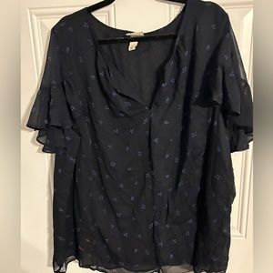 Plus size blouse
